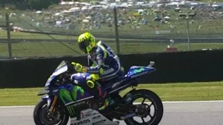 MotoGP Mugello 2016 : Valentino Rossi in Action after Qualifying Session