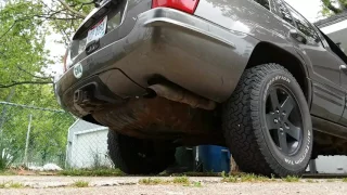 4.7 V8 Grand Cherokee Muffler Delete (sounds awesome!!)