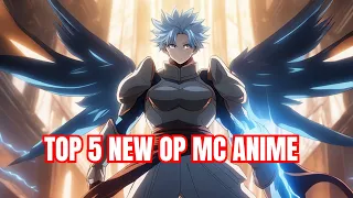 Top 5 NEW Anime Where OP MC Acts Weak