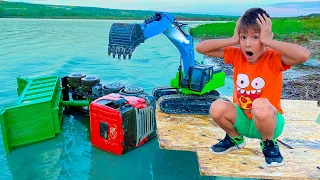 Darius Learns Danger Open Water Road Signs for kids Playing in the mud Fun Story