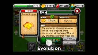 Breed the Bronze Olympus Dragon: Dragonvale