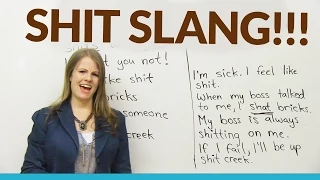 Learn Slang: 10 SHIT Expressions