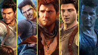 All Uncharted Games E3 Trailers vs Retail Graphics Comparison