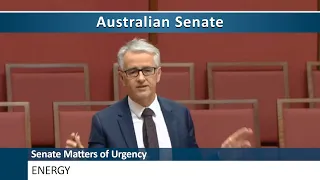 Senate Matters of Urgency - Energy