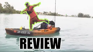 Old Town 106 Sportsman Powered By Minn Kota, Full On The Water Review While Fishing In The Kayak