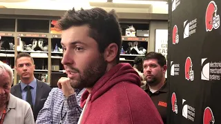 Baker Mayfield on remaining consistent after being named Browns starting QB