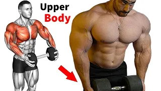 Upper Body Exercises At Home With Dumbbells - Perfect Video 👌
