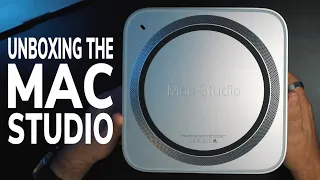 MY NEW APPLE MAC STUDIO BASE MODEL UNBOXED!