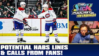 Potential Habs Lines & Calls From Fans! | The Sick Podcast with Tony Marinaro July 31 2023