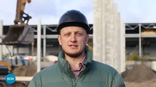 Ход строительства: Завод по производству автоклавного газобетона в Петрозаводске, октябрь 2023