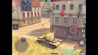 KV-2 | 7 kills | Rainsinai medal | 3 vs 1 | World of Tanks Blitz Funny