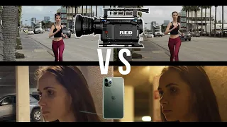 iPhone 11 Pro vs RED - Hollywood Movie Camera