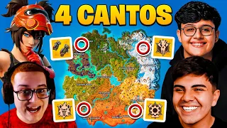 4 CANTOS, 4 ITENS DA TEMPORADA...