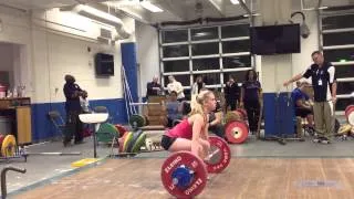 Sydney Goad (Youth, 48 kg) - 74 kg (162.8 lb) Clean and Jerk Attempt