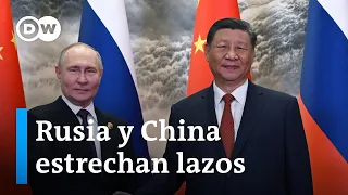 Putin asegura que sus vínculos con China están en "niveles sin precedentes"