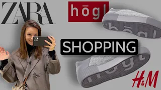 ZARA / H&M/ HŌGL/ ШОПИНГ ПРОГУЛКА / примерка/ обувь премиум класса/неэкологичное транжирство 🤪 ||