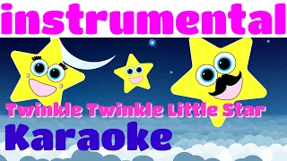 twinkle twinkle little star | instrumental karaoke | POPULAR NURSERY RHYME