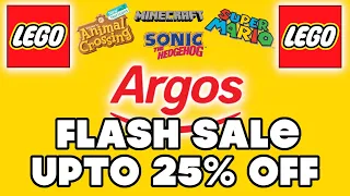 LEGO - ARGOS FLASH SALE - UPTO 25% OFF GAMING SETS