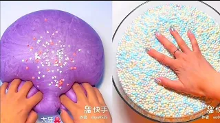 Most Relaxing and Satisfying Slime Videos #555 //Fast Version // Slime ASMR //