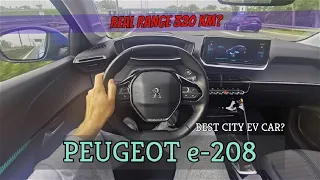 Peugeot e-208 - energy consumption on 130 km/h *charge experience