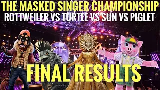 The Masked Singer Championship FINALE Results (A Special Performance From All The Finalists)