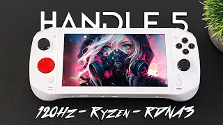 This All New Ryzen Handheld Has RAGE Mode, Terrans Force 5 Hands On First Look!