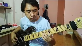 Gloria Gaynor - Can't take my eyes off you (bass cover) 90's song