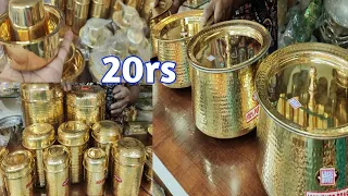 Bangalore Malleswaram Copper Brass Return Gift Items, Cooking, Pooja items Collection From 20rs