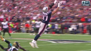 Rob Gronkowski Concussion Hit by Barry Church | Jaguars VS Patriots