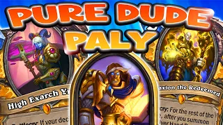 Pure Dude Libram Paladin with Yrel and Lothraxion | Darkmoon Races | Hearthstone