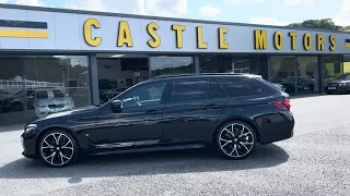 2020 BMW 520D M SPORT TOURING MHEV 2.0 Diesel 188 BHP for sale Castle Motors