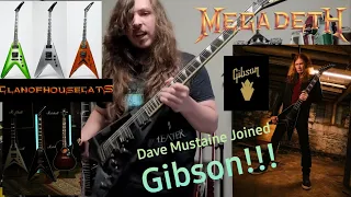 Dave Mustaine Joined Gibson!!!