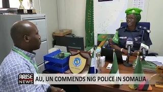 AU, UN COMMENDS NIGERIA POLICE IN SOMALIA