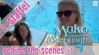 Mimmi zum ersten Mal im Wasser | Mako - Einfach Meerjungfrau | Behind the Scenes Special