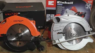 ✅ ЛУЧШАЯ  Циркулярная пила Дніпро-M CS 185 / ИСПОРТИЛСЯ Einhell TC-CS 1400/ Circular Saw