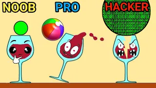 NOOB vs PRO vs HACKER in Spill It