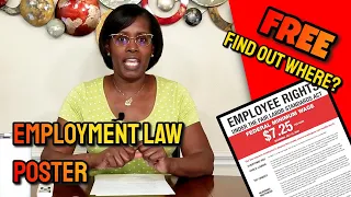 Free Employment Labor Law Posters: How To Get Yours NOW - Human Resources  #shorts