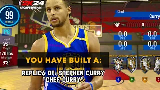 THIS CHEF CURRY BUILD IS A OFFENSIVE DEMI-GOD *BEST SHOOTING BUILD* NBA 2K24 MOBILE