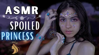 ASMR || spoiled princess controls you