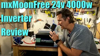 mxMoonFree 24v 4000w Pure Sign Wave Inverter Review.