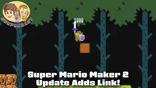 Link Added to Super Mario Maker 2!