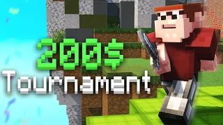 Dominating In A $200 Minecraft Bedwars Tournament