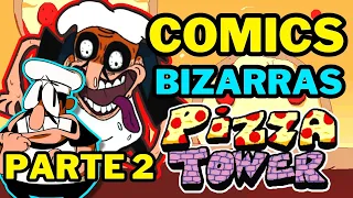 TODAS AS COMICS MAIS BIZARRAS de PIZZA TOWER Parte 2! Pizza Tower Comics