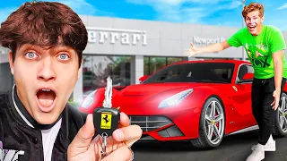 SURPRISING MY BEST FRIEND WITH HIS DREAM CAR!!