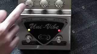 Dunlop Univibe Demonstration