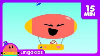 ABC TRAIN SONG 🚂 + More vehicle songs for kids | Lingokids