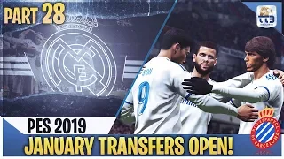 [TTB] PES 2019 - JANUARY TRANSFER WINDOW OPENS! - Real Madrid ML #28 (Realistic Mods)