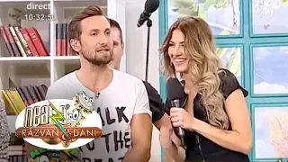 Lidia Buble a luat parte la provocarea paharelor buclucașe, la Neatza!