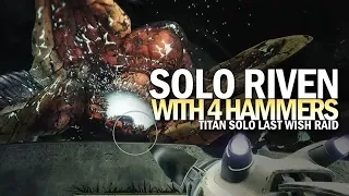 Solo Riven with 4 Throwing Hammers (Titan) [Destiny 2 Season of Dawn]