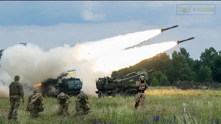 Total Siege!!! Ukrainian army used all M142 HIMARS to destroy Russia in Donbas